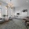 lounge room with modern decor and ample seatin